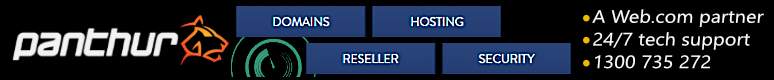 Panthur website hosting Australia